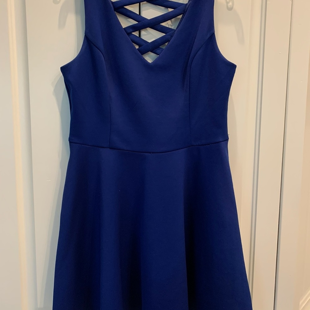 Royal Blue Dress